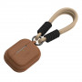 Tech-Protect Silicone Rope Case for Apple AirPods Pro 1 / 2, Chocolate Brown