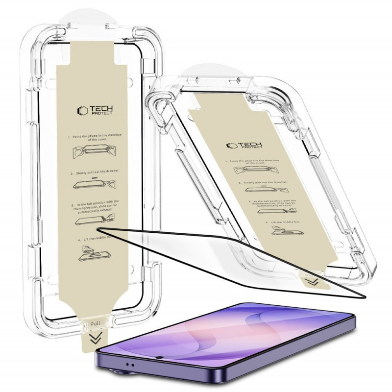 Tech-Protect Quick Set AR+ Anti-Reflective Glass for Samsung Galaxy S26 Ultra, Black