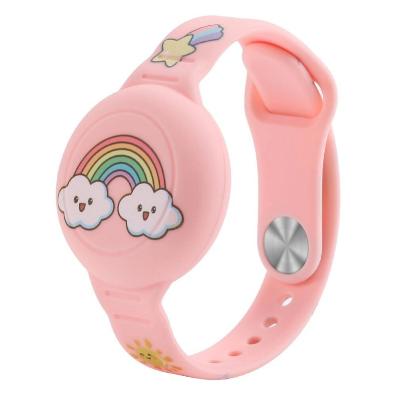 Tech-Protect Smooth Band for Kids Wristband for Apple AirTag 1 / 2, Colorful (2 pcs)