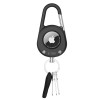 Tech-Protect Slidelock Carabiner Keychain Case for Apple AirTag 1/2, Black