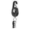 Tech-Protect Slidelock Carabiner Keychain Case for Apple AirTag 1/2, Black