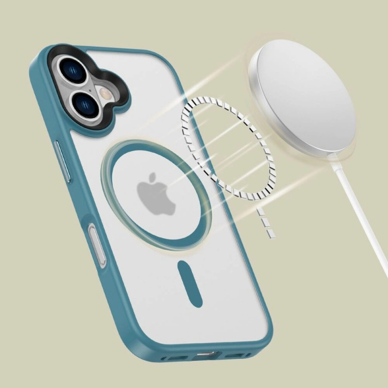 Tech-Protect MagMat MagSafe Case for Apple iPhone 16, Matte Teal