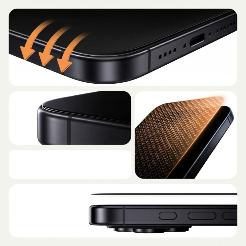 Tech-Protect Quick Set AR+ Anti-Reflective Glass for Samsung Galaxy S26+ Plus, Black