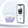 Tech-Protect Silicone Hook Case for Samsung Galaxy Buds 3 / 3 FE / 3 Pro, Lavender