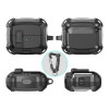 Tech-Protect Carbonox MagSafe Case THP4736 for Samsung Galaxy Buds 3 / 3 FE / 3 Pro, Black