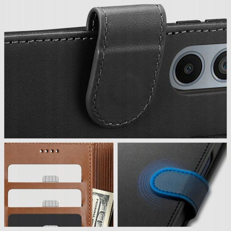 Tech-Protect Wallet Case for Samsung Galaxy A16 4G / 5G, Black