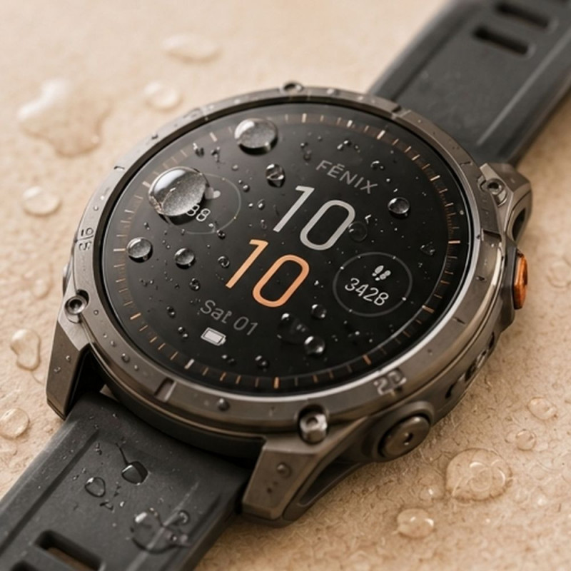Tech-Protect Glass Fit+ Tempered Glass for Garmin Fenix 9 Pro 51 mm, Clear (2 pcs)