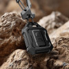 Tech-Protect Kevlar Pro Case for Apple AirTag 1 / 2, Black