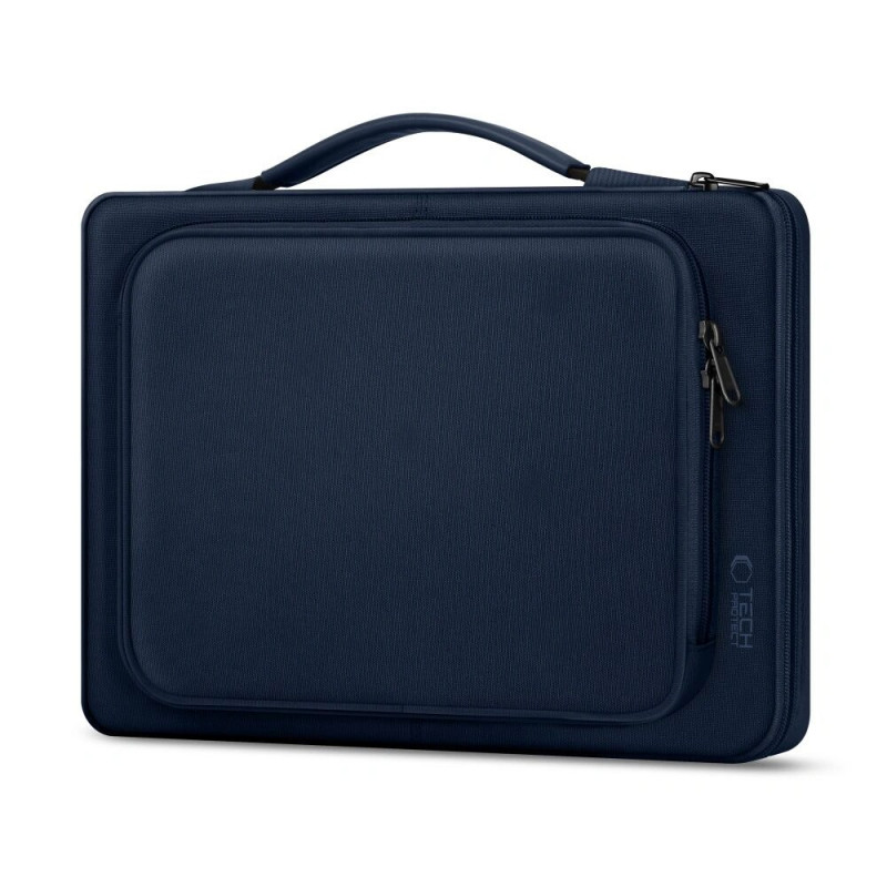 Tech-Protect Basic Bag Laptop Bag 15-16", Navy Blue