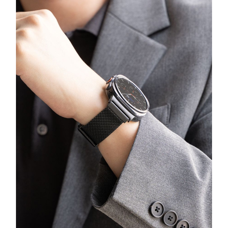 Ringke Metal One Mesh RGK12092 Watch Band for Samsung Galaxy Watch Ultra 1 / 2 (2024-2026) 47 mm, Black
