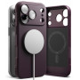 Ringke Onyx Magnetic MagSafe RGK12089 Case for Apple iPhone 17 Pro Max / 18 Pro Max, Burgundy