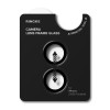 Ringke Camera Frame RGK12086 Camera Lens Protector for Apple iPhone Duo (2 pcs), Black
