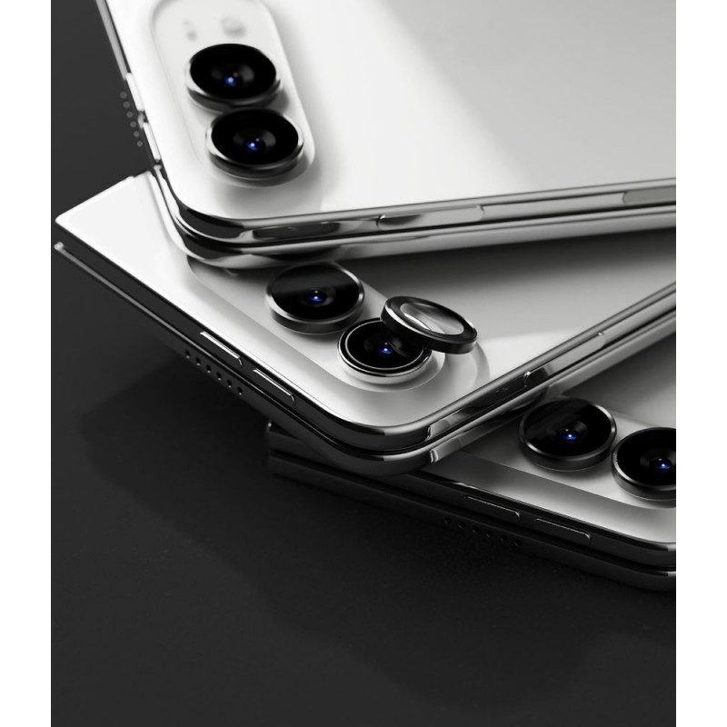 Ringke Camera Frame RGK12086 Camera Lens Protector for Apple iPhone Duo (2 pcs), Black