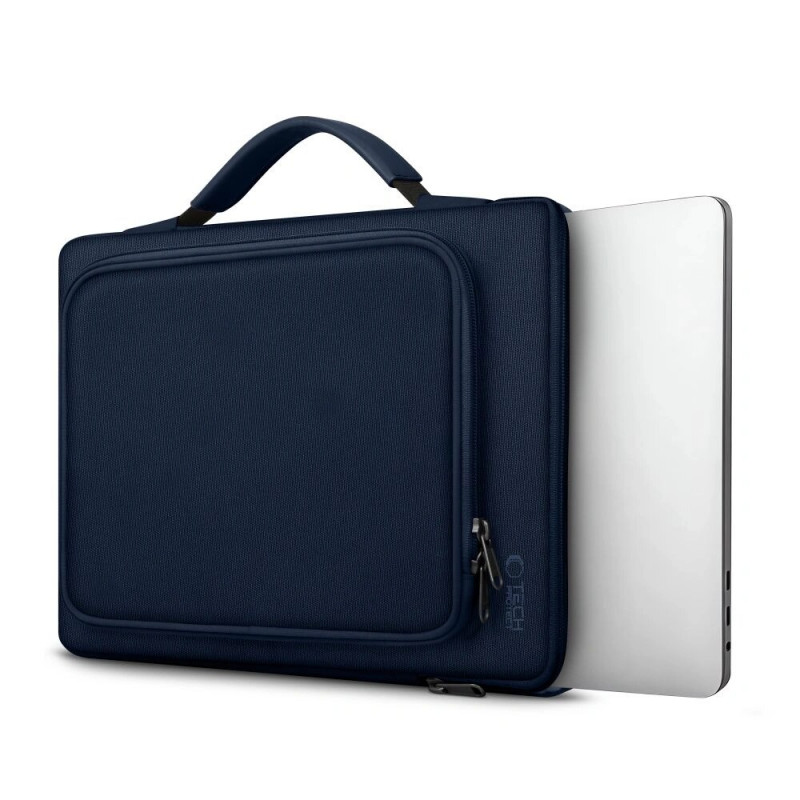 Tech-Protect Basic Bag Laptop Bag 13-14", Navy Blue