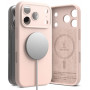 Ringke Silicone Magnetic MagSafe Case for Apple iPhone 18 Pro, Pink Sand