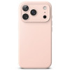 Ringke Silicone Magnetic MagSafe Case for Apple iPhone 18 Pro, Pink Sand