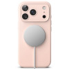Ringke Silicone Magnetic MagSafe Case for Apple iPhone 18 Pro, Pink Sand