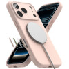 Ringke Silicone Magnetic MagSafe Case for Apple iPhone 18 Pro, Pink Sand