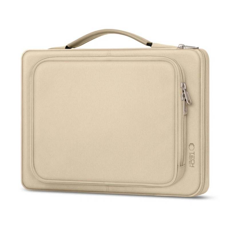 Tech-Protect Basic Bag Laptop Bag 13-14", Desert Beige