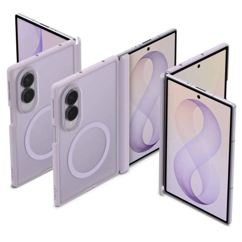 Spigen Airskin Zero MagSafe Case for Samsung Galaxy Z Fold 8, Frost Lavender