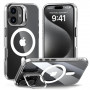 Tech-Protect Magstand MagSafe Case for Apple iPhone 16, Clear
