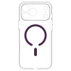 Spigen Ultra Hybrid MagSafe Case for Apple iPhone 17 Pro Max / 18 Pro Max, Clear/burgundy
