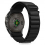 Tech-Protect Nylon Pro Strap for Garmin Fenix 5 / 6 / 6 Pro / 7 / 8 (47 mm) / E, Black