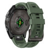 Tech-Protect Silicone Strap for Garmin Fenix 5S / 5S Plus / 6S / 6S Pro / 7S / 8 (43 mm), Military Green