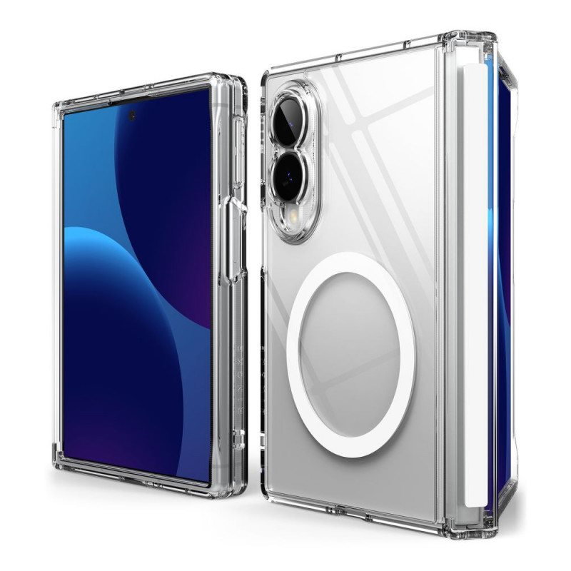 Ringke Fusion Flap Magnetic MagSafe case for Samsung Galaxy Z Fold 8, Clear