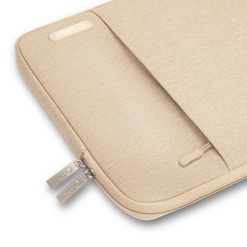 Tech-Protect Sleevy Laptop 13-14" sleeve, Caffe Latte