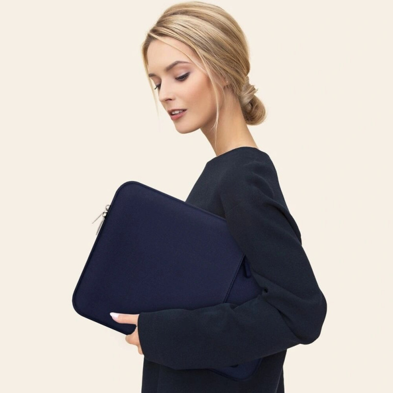Tech-Protect Sleevy Laptop 13-14" sleeve, Navy Blue