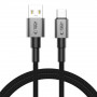 Tech-Protect Ultraboost DNA USB-A / USB-C Cable 15W/3A 100 cm, Iron Grey