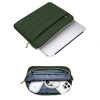 Tech-Protect Puffy Laptop 15-16" case with accessory bag, Army Green