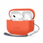 Tech-Protect Silicone Case for Apple AirPods Pro 1/2, Neon Orange
