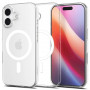 Spigen Liquid Crystal Mag MagSafe case for Apple iPhone 17, Clear/White