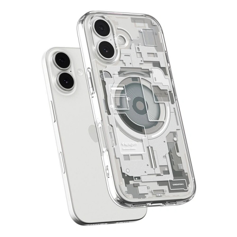 Spigen Ultra Hybrid Mag MagSafe case for Apple iPhone 17 Zero One, Natural Titanium