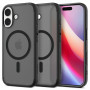 Spigen Ultra Hybrid Mag MagSafe ACS10383 Case for Apple iPhone 17, Frost Black