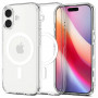 Spigen Ultra Hybrid Mag MagSafe ACS10380 Case for Apple iPhone 17, Clear/White