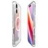 Spigen Ultra Hybrid Mag MagSafe ACS10380 Case for Apple iPhone 17, Clear/White