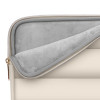 Tech-Protect Puffy Laptop 13-14" case with accessory bag, Sand