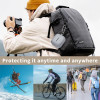 Tech-Protect Silicone Hook Case for Samsung Galaxy Buds 3 / 3 Pro, Cafe Latte
