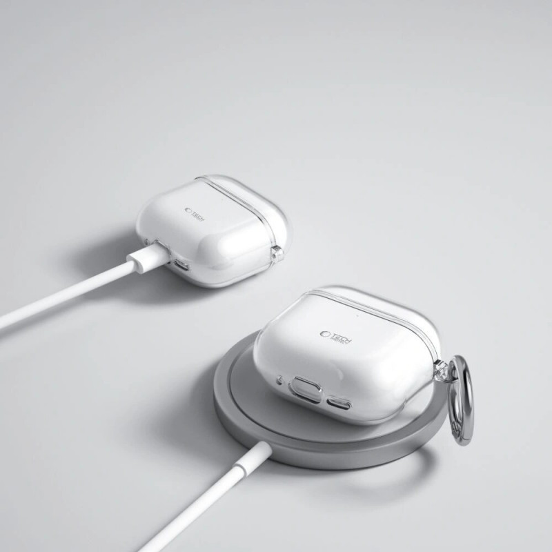 Tech-Protect Flexair Case for Apple AirPods 4, Clear
