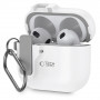 Tech-Protect Slim Hook Case for Apple AirPods 4, White
