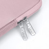 Tech-Protect NeoSlim Laptop 15-16" case with accessory bag, Dusty Rose