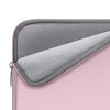 Tech-Protect NeoSlim Laptop 15-16" case with accessory bag, Dusty Rose
