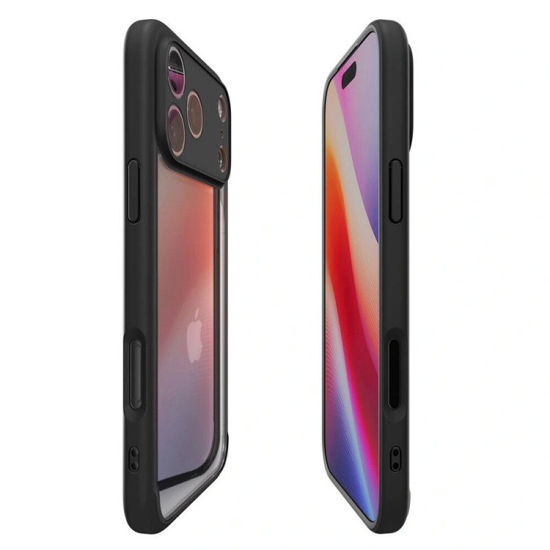 Spigen Ultra Hybrid Case for Apple iPhone 17 Pro Max, Matte Black