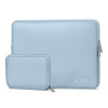 Tech-Protect NeoSlim Laptop 13-14" case with accessory bag, Winter Blue