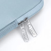 Tech-Protect NeoSlim Laptop 13-14" case with accessory bag, Winter Blue