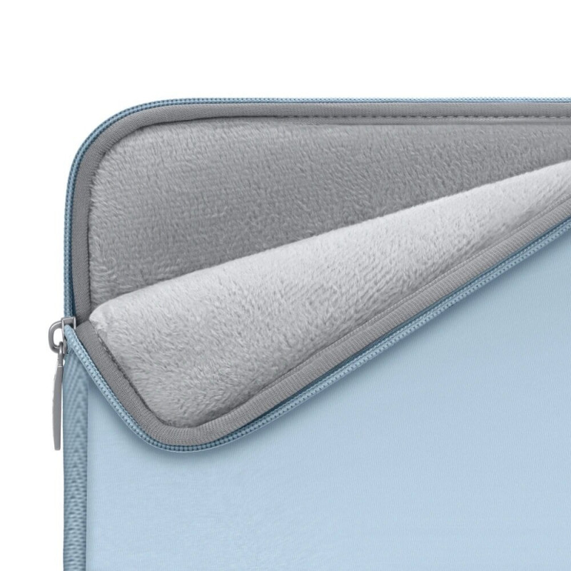 Tech-Protect NeoSlim Laptop 13-14" case with accessory bag, Winter Blue