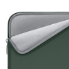 Tech-Protect NeoSlim Laptop 13-14" case with accessory bag, Midnight Green